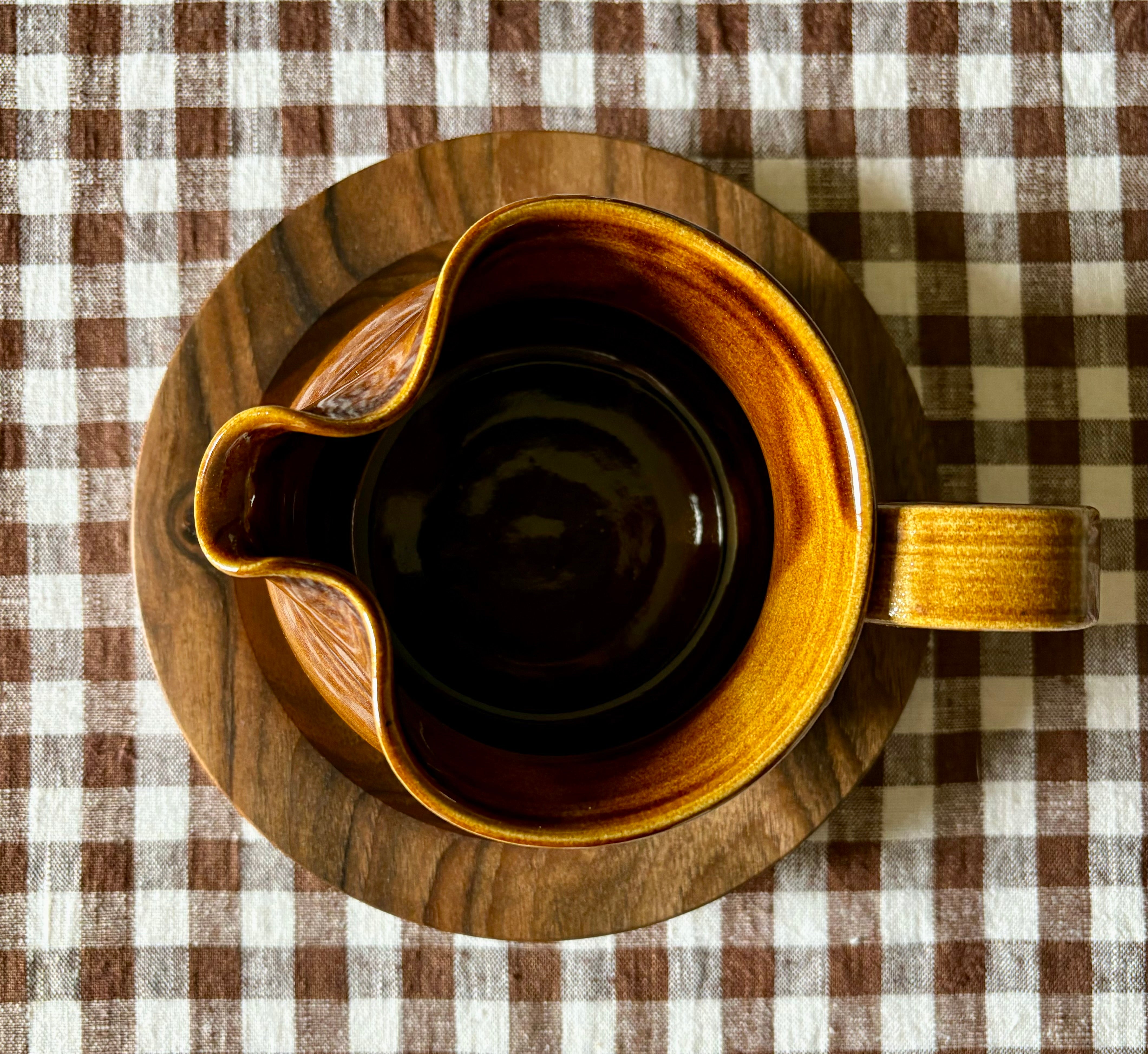 Jug and Wooden Plate #1