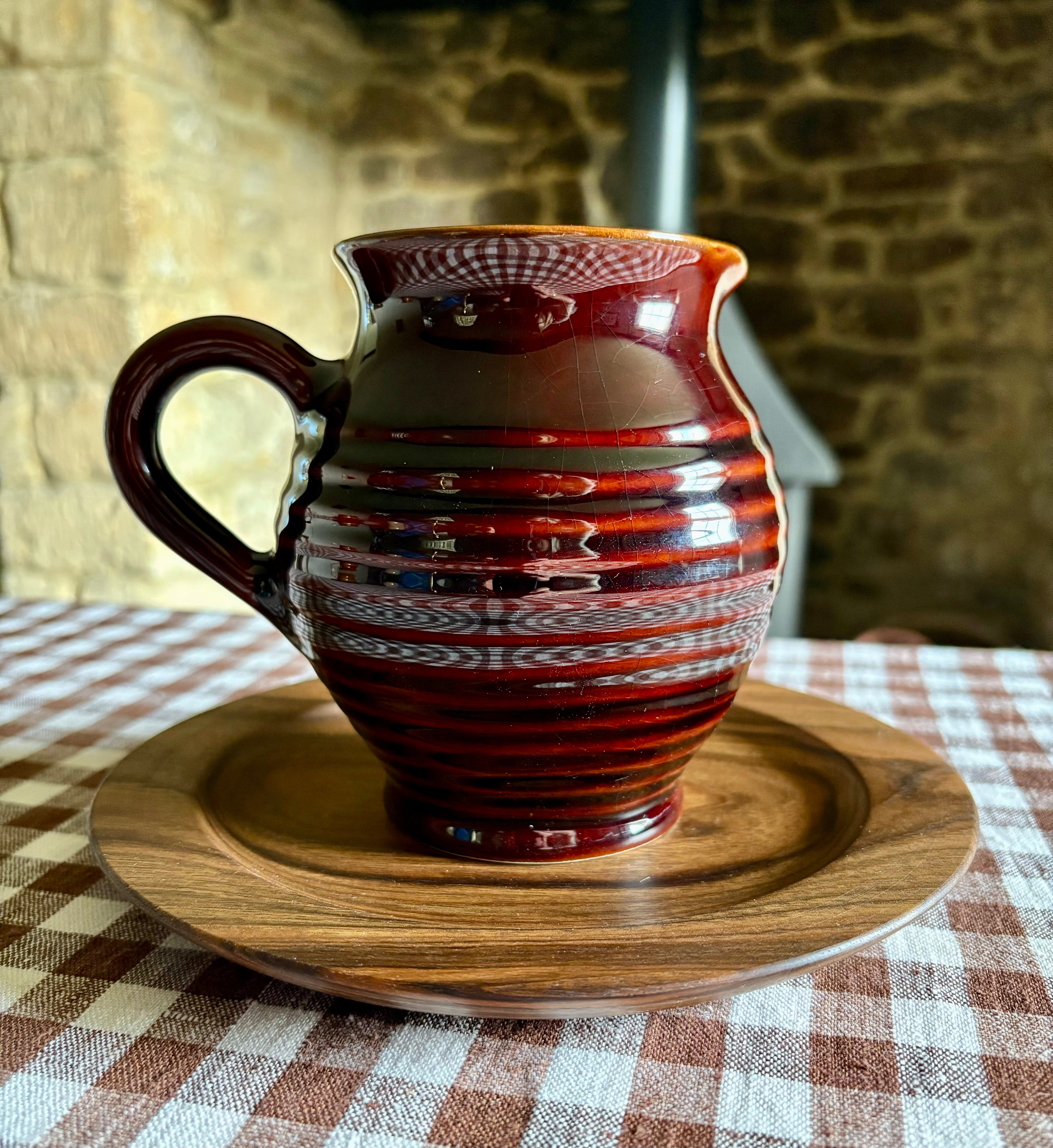 Jug and Wooden Plate #2