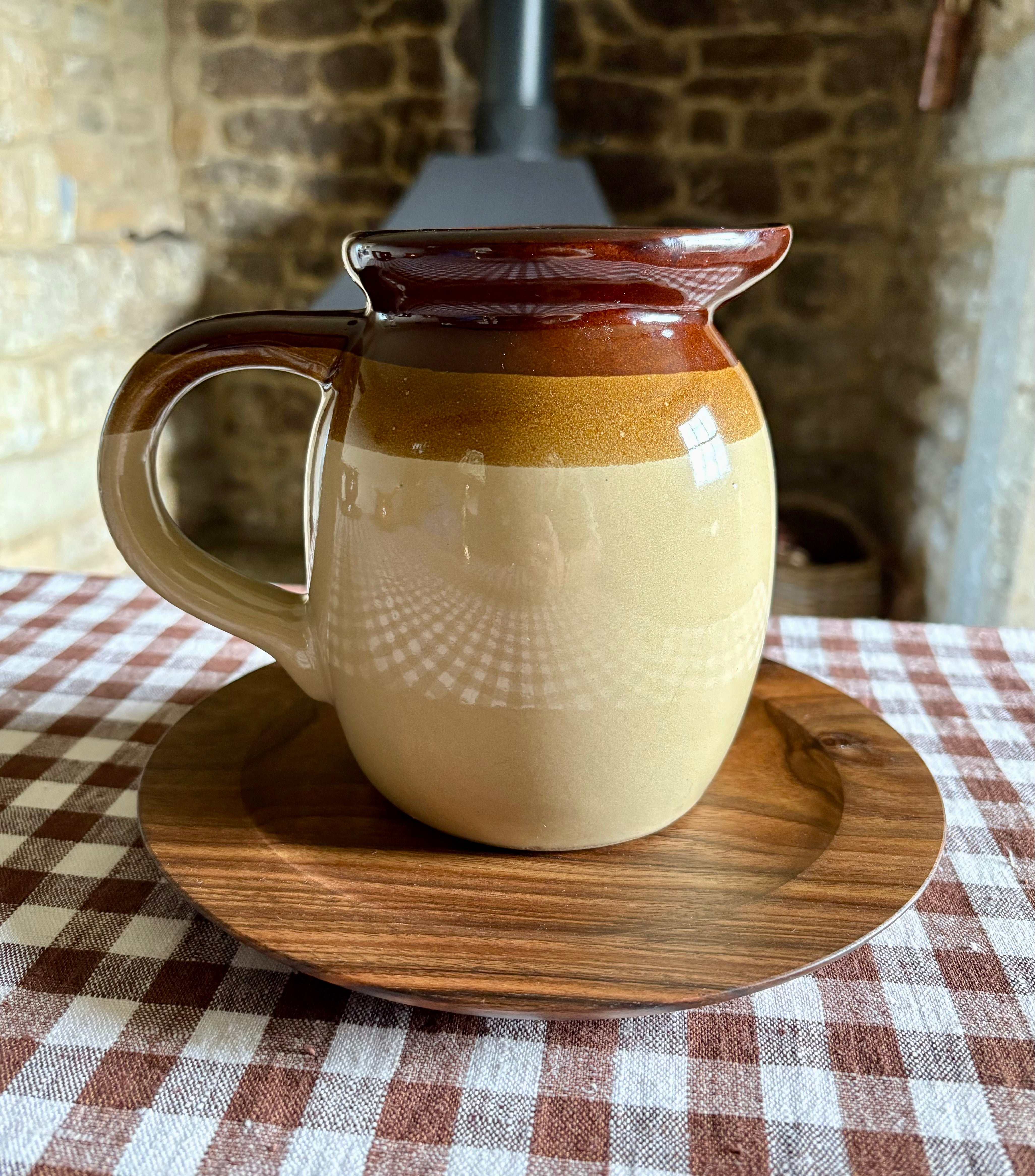 Jug and Wooden Plate #3