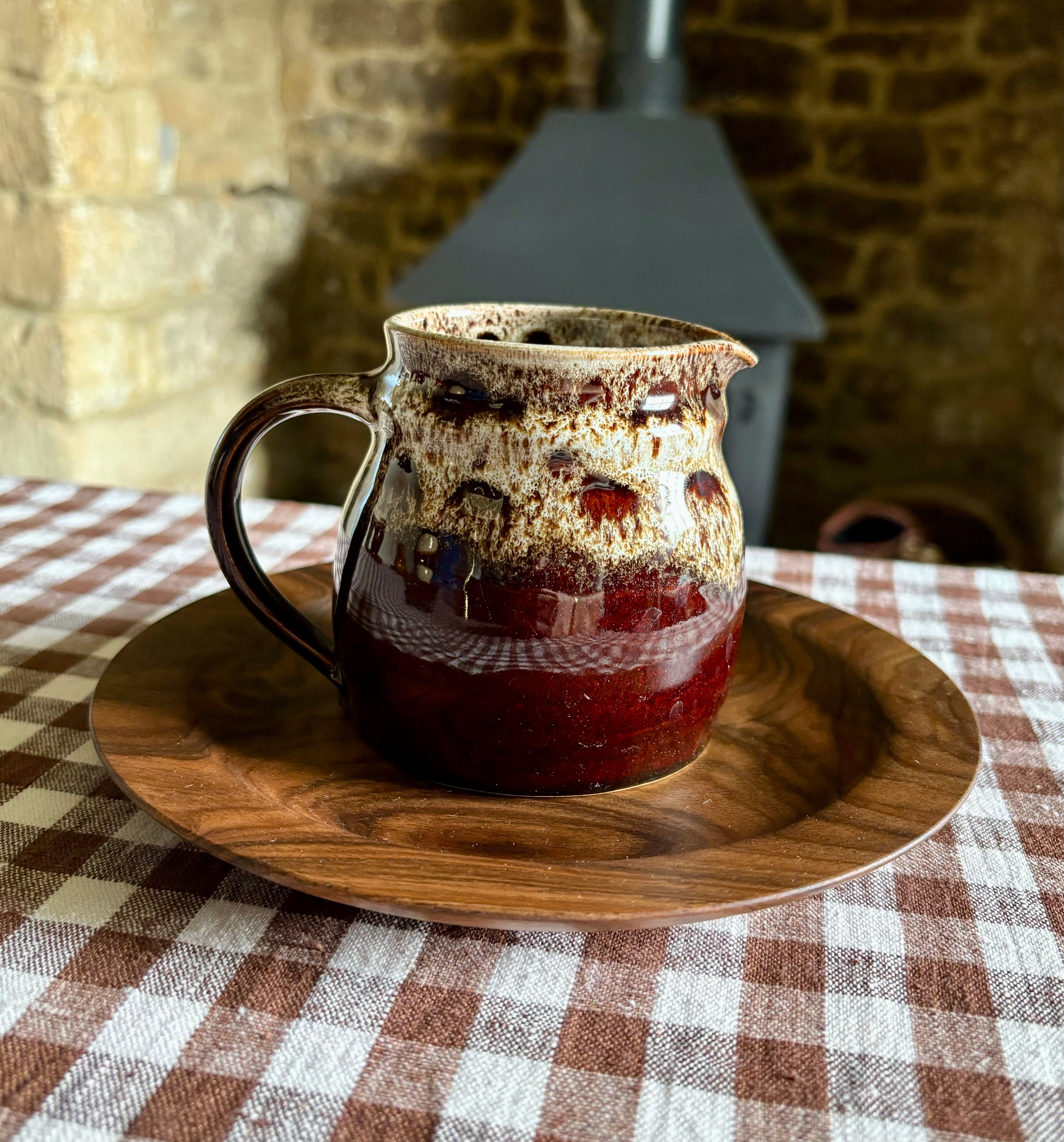 Jug and Wooden Plate #4