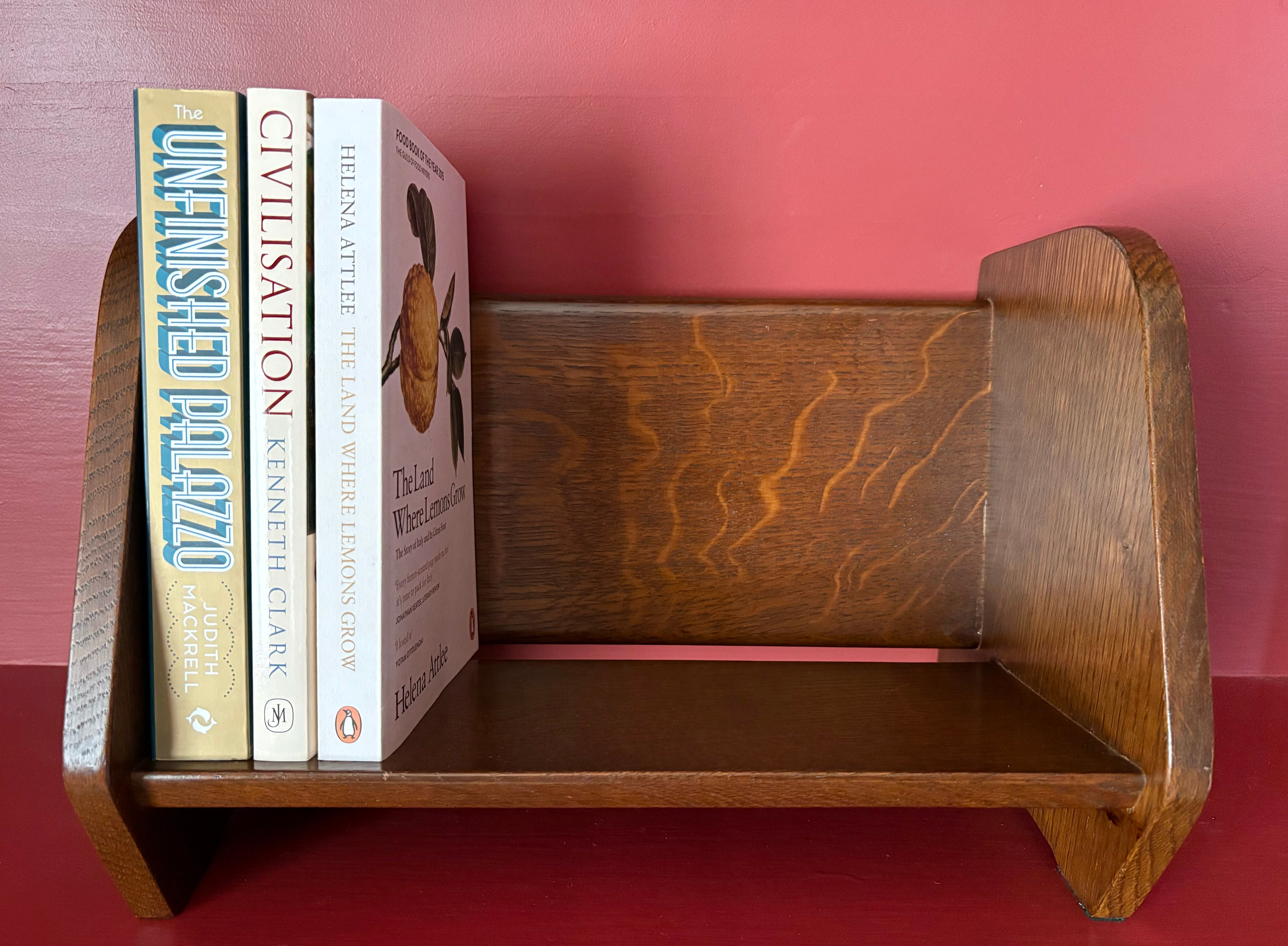 Oak Book Stand/Shelf