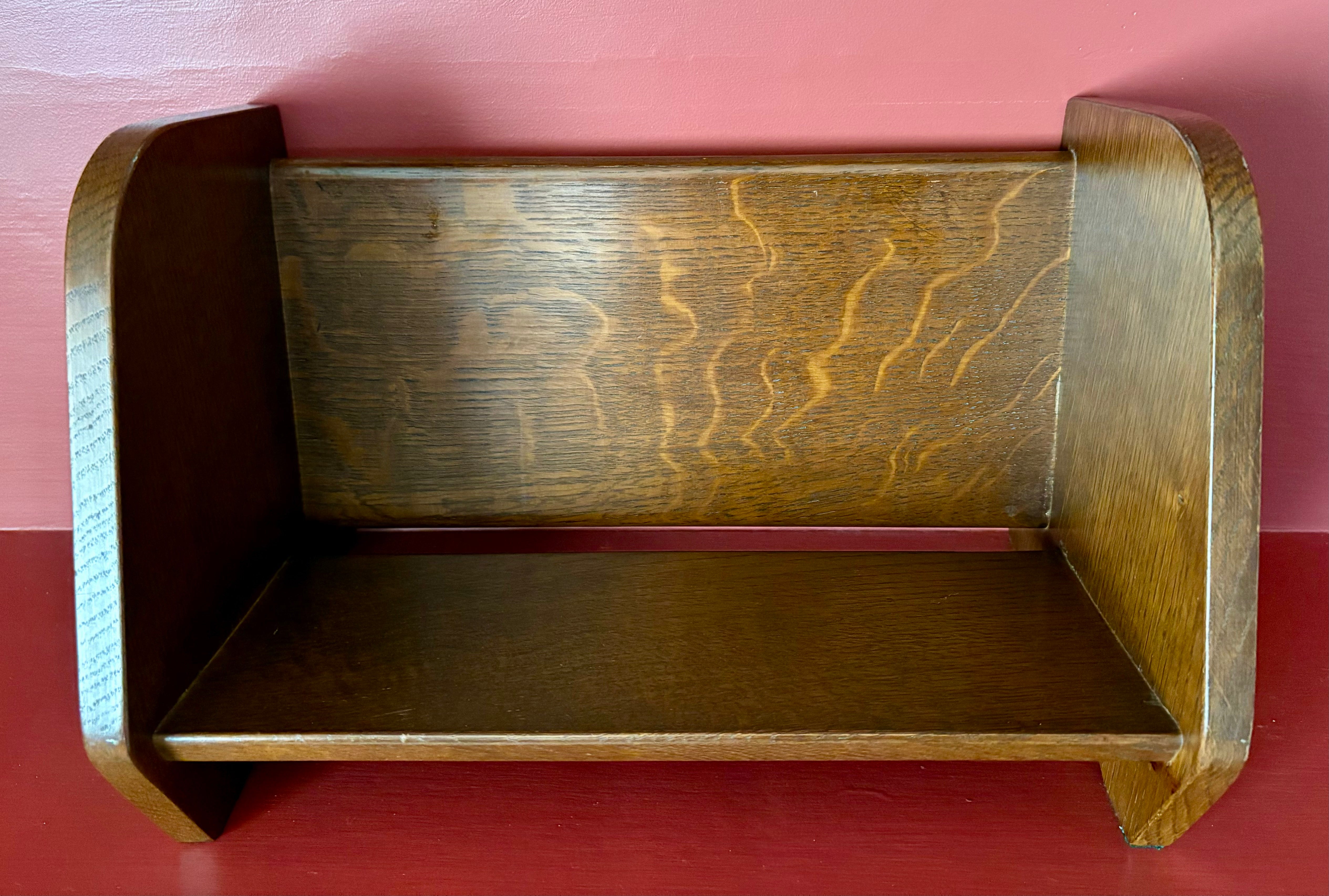 Oak Book Stand/Shelf