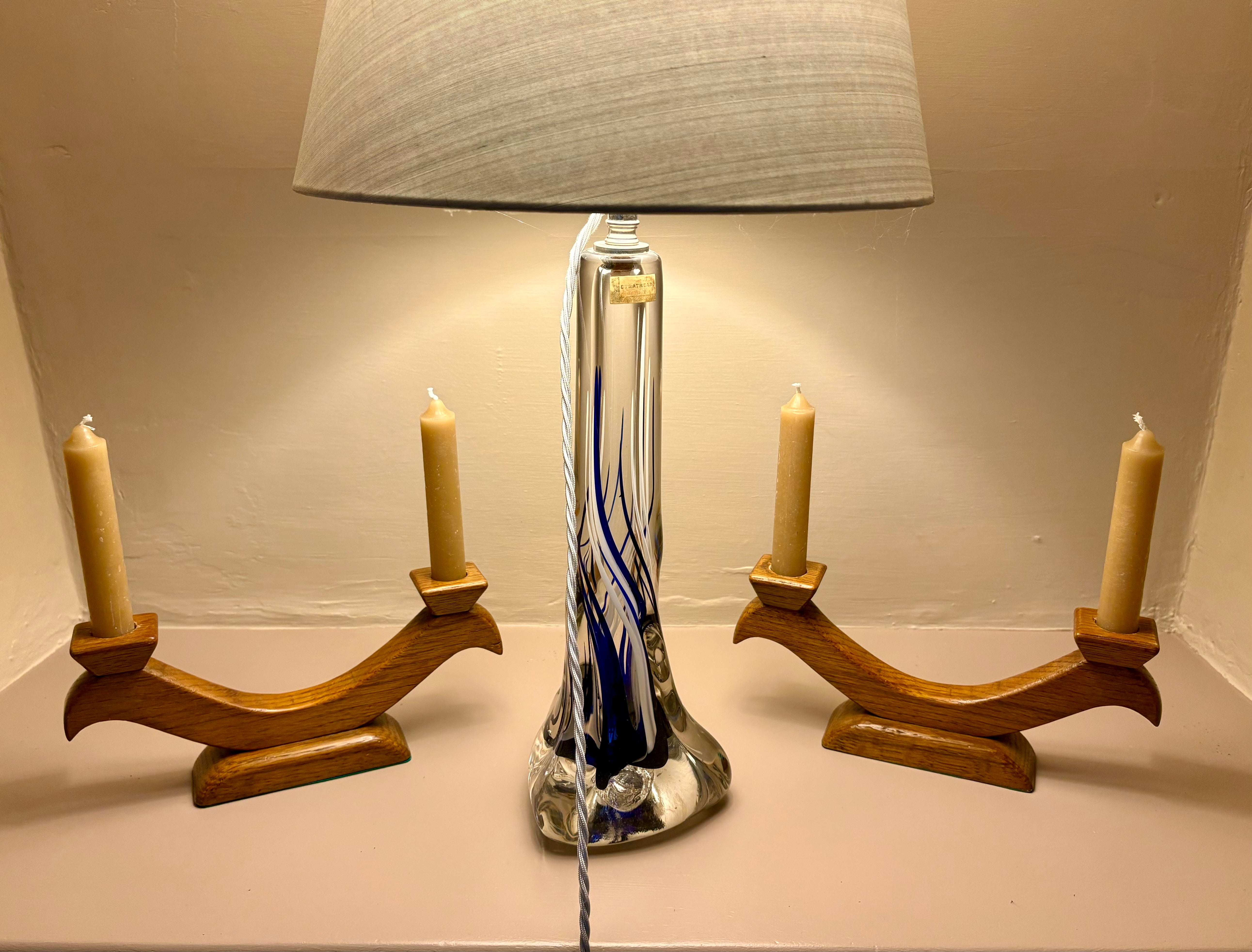 A Pair of Scandinavian Candlesticks